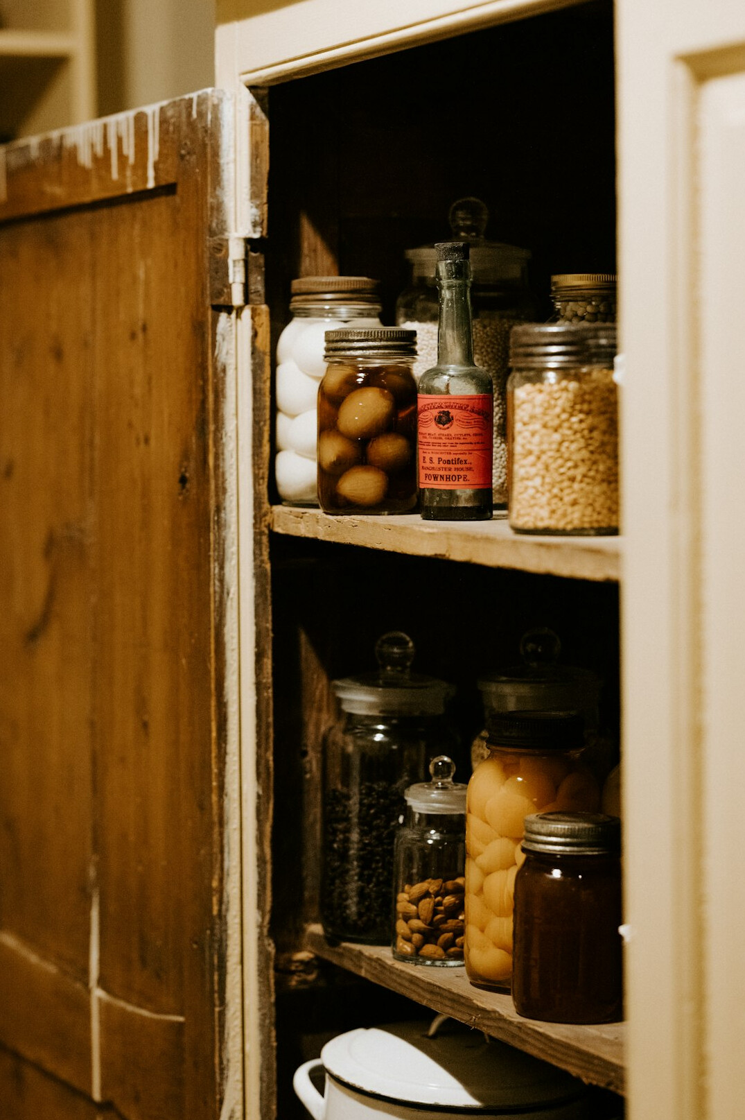 organized kitchen pantry
